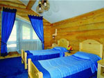Гостиница Байкальские терема. Номер стандарт с полутораспальными кроватями